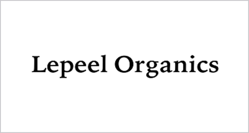 サプリメントD2C事業 Lepeel Organics ロゴ